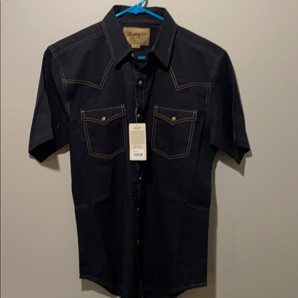 Wrangler Other - NWT Wrangler retro short sleeve button up